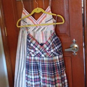 Set of 2 Size 12 Plaid American Living Sundresses